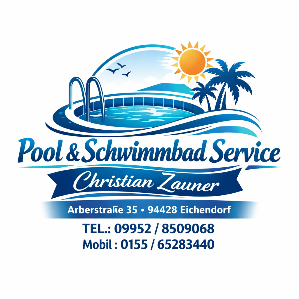 Logo Pool & Schwimmbad Service Christian Zauner